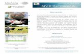 SEMANA 30, AÑO 2016 SIVE INFORMA - gob.mx · Russia Warns of ASF Risk to Romania and Moldova Molecular Biology Paves the Way for Gut Health Innovation in Livestock Sciences Update