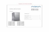 HƯỚNG DẪN SỬ DỤNG AQR-I315 nh...Tủ lạnh đặt gần bồn nước hay vòi nước, do độ ẩm cao, tủ dễ bị đọng sương và đóng tuyết ở dàn lạnh,