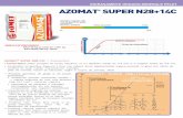 AZOMAT SUPER N28+14C · 2016-09-15 · AZOMAT ® SUPER N28+14C CONTINUTUL MEDIU DE SUBSTANTE DIN PRODUS: DOZELE MEDII DE UTILIZARE PROPUSE PENTRU NUTRITIA CULTURILOR Dozele de mai