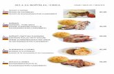 JELA SA ROŠTILJA / GRILL CJENIK / PRICE LIST / PREISLISTE · jela sa roŠtilja / grill cjenik / price list / preisliste. 6. (mixed meat in flatbread) gemischte fleisch in brÖtchen
