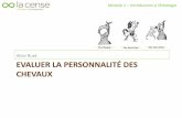 Alice Ruet EVALUER LA PERSONNALITÉ DES CHEVAUX · de-temperament-simplifiestts.html>. GRAF P., KÖNIG VON BORSTEL U., GAULY M., 2013. Importance of personality traits in horses to