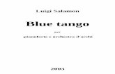 Blue tango - Luigi Salamon · B B??? 4 4 4 4 4 4 4 4 4 4 4 4 4 4 4 4 4 4 4 4 4 4 Violini I Violini I Violini II Violini II Viole I Viole II Violoncelli I Violoncelli II Contrabbassi