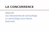 GESTION DE TRANSACTIONS CONCURRENTEScosy.univ-reims.fr/~lsteffenel/public_html/SGBD-DUTS3/10...31 Niveaux de verrouillage avec Oracle Verrouillage des tuples •implémentation standard