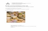 Smak och konsistens hos ost - SLU.SE · Smak och konsistens hos ost – En litteraturstudie kring årstiderna och fodrets inverkan The taste and texture of cheese – A literature