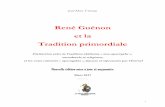 René Guénon et la Tradition primordialejean-marcvivenza.hautetfort.com/media/02/02/176649606.pdf · René Guénon et la Tradition primordiale Distinction entre la Tradition abélienne