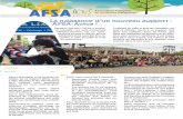 La naissance d’un nouveau support : AFSA-Actus ! n1... · 2018-04-24 · objets en bois et le livre de Rika Zaraï, • Une visibilité à travers l’Europe avec un «Train trip»