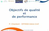 Objectifs de qualité et - CoTITA · Tableau 4 : Remblais contigus Remblais contigus (OA, OH, réseaux, mur de soutènement) Niveau de performance 1 (cas général) Niveau de performance