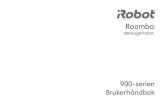 900-serien Brukerhåndbok - iRobot®Roomba 900 Series brukerhåndbok 3 NB Bruk av Roomba Merk: Fjern overflødig rot fra gulv før rengjøring (f.eks. klær, leker osv). Bruk Roomba