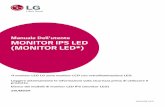 Manuale Dell'utente MONITOR IPS LED (MONITOR … Leggere attentamente le informazioni sulla sicurezza prima di utilizzare il prodotto. Elenco dei modelli di monitor LED IPS (monitor