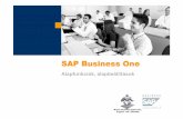 SAP Business One - menedzser.tuti.humenedzser.tuti.hu/O/Logisztikai informaciorendszerek DFxx-VE-618/SAP B... · SAP Business One Áttekintés, gyakorlati ismertetı Alapfunkciók,