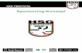 Sponsoring- Konze pt - HSG Twistetal · des TSV Be ball Spielg Trainern u werden! , der eine dballsport n ng-Konzep terstützen nen in eine d spielen s llen gesell dballs. In d rn