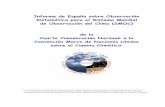 Informe de España sobre Observación Sistemática para el Sistema Mundial de ... · 2019-07-23 · Informe de España sobre Observación Sistemática para el Sistema Mundial de Observación