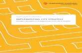 TAINA UUSI-ILLIKAINEN · Taina Uusi-Illikainen IMPLEMENTING CITY STRATEGY Managers’ perception on strategy process in the City of Tampere Master’s Thesis in Strategic Business