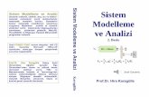 Sistem Modelleme ve Analizi Sistem Modelleme ve Analizipeople.deu.edu.tr/hira.karagulle/coursem/karagulle_system_mod_an.pdf · Sistem Modelleme ve Analizi GHUVLQGHPHNDQLN HOHNWULN