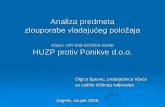 Analiza predmeta - AZTN · Postupak 13. rujna 2004. –zahtjev Hrvatske udruge za zaštitu potrošaĉa U bitnome se navodi da je poduzetnik Ponikve d.o.o. 12. studenog 2003. donio