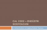 CAL 2302 – Endüstri Sosyolojisive lütfen ders notu ... Ağır sanayi sektörlerin (otomotiv, gemicilik, ulaştırma, çelik, petro-kimya, lastik, beyaz eşya, inşaat) desteklenerek