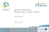 Zacht drinkwater: Minder hard, meer profijtarchive.northsearegion.eu/files/repository/... · 2015-10-28 · PWN – HHNK Samenwerking Hoogheemraadschap Hollands Noorderkwartier en