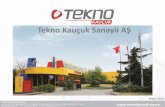 Tekno Kauçuk Sanayii AŞ - TAYSAD · Tekno Şok ve Titreşim Test Merkezi / Elektrodinamik Sarsıcı Elektrodinamik Sarsıcı ...