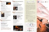I CONCERTI DELLA LIUTERIA TOSCANA TRA ‘700 E ‘900 · F. Schubert: Der Erlkonig D.328 (trascrizione per quartetto) G. Puccini: Crisantemi Violini del Liutaio Ettore e Luigi Cavallini,