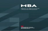 MBA - uvic.cat · • Siguin inductors del creixement empresarial, professional i personal en ... Direcció Estratègica Estructura i Estratègia Innovació Estratègica L’Organització