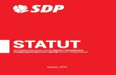 STATUT - SDP BiHsdp.ba/datoteke/uploads/Statut - Final.pdf · Uz Jedinstveni registar članova vodi se i Registar kadrovske baze SDP BiH, po kriterijima profesionalne i stručne osposobljenosti