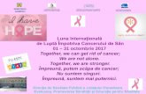 Luna Internaţională de Luptă Împotriva Cancerului de Sân ... · auto-examinarea sânului. ecografie mamară ... urmare a modificărilor normale ale sanului asociate cu modificări