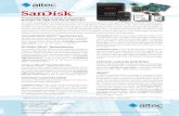 Produktüberblick SanDisk Flashspeicher- · SDHC/SDHX: 4 GB - 64 GB*, Klasse 2 - 10 (UHS-1) SD/SDHC/SDHX™ Speicherkarten Die SanDisk SD/SDHC-Karte ist die führende Lösung für