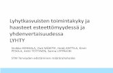 Lyhytkasvuisten toimintakyky ja haasteet …...Lyhytkasvuiset Suomessa ja LYHTY-tutkimuksessa • Suomessa yleisimmät diagnoosit ovat diastrofia, akondroplasia, rusto-hiushypoplasiat,