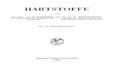 HARTSTOFFE - Springer978-3-7091-7151-6/1.pdf · So wurden unter anderem die fehlenden Borid-, Nitrid- und Silizid Zweistoffsysteme, die Karbid- und Karbidmischkristallsysteme mit
