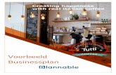 Ondernemingsplan Caffetteria Tutti - Plannable · Ondernemingsplan Caffetteria Tutti | Voorbeeldplan Plannable 4 een passie voor authentieke Italiaanse koffie, mooie streekproducten
