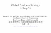 Global Business Strategy Chap 9 - 東京大学• Brand creation (difference in customer’s perception) • Importance of local ad agency • Lack of product knowledge at local distributors