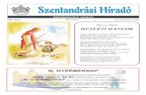 Szentandrási Híradó 2009. 15. évf. 4. sz. áprilisepa.oszk.hu/01600/01647/00043/pdf/szentandrasi_hirado...2 2009. április,,Piros, fehér, zöld, ez a magyar föld!” Hogyan ünnepeljük