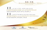 INTERNATIONAL EDUCA TION SYMPOSIUM · 16-18 kasım/november 2012 ii. uluslararasi ve sempozyumu ii. international values andeduca tion symposium