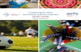 Catalogue des activités périscolaires 2015/2016 · CAALT GUE DEFFRE ’ L PERISCLAIRE Informations Voici le catalogue des activités périscolaires 2015 - 2016. Nous attirons votre