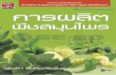 การผลิตพืชสมุนไพร · Title: การผลิตพืชสมุนไพร Author: มณฑา ลิมปิยะประพันธ์