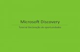 Microsoft Discovery - nbc.intersmartweb.com.brnbc.intersmartweb.com.br/PDF/Microsoft_Discovery_Tutorial_br.pdf · Microsoft, selecione a opção solicitar aprovação. PASSO 12 B.
