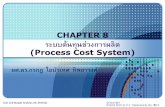 CHAPTER 8 ระบบต้นทุนช่วงการผลิตie.eng.cmu.ac.th/IE2014/elearnings/2014_11/119/cost... · ระบบต้นทุนช่วงการผลิต