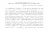Etymology and Lexicalization in Cognitive Grammarharp.lib.hiroshima-u.ac.jp/pu-hiroshima/file/12301/...CHUNG, Wootaek Etymology and Lexicalization in Cognitive Grammar and the process