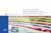 Genuinidade - Banco de Portugal · O tema das notas de euro é mantido na série Europa, contudo e com fim à renovação do aspeto gráfico das notas, bem como à acomodação de