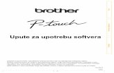 Upute za upotrebu softvera - Brother Industriesdownload.brother.com/welcome/docp000663/cv_pt9800pcn_cro... · 2012-08-12 · 6 Pokretanje P-touch Editor-a Uvod Kreiranje naljepnica