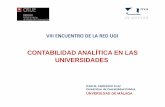 CONTABILIDAD ANALÍTICA EN LAS UNIVERSIDADESCarrasco+Presentación... · documento de contabilidad analÍtica para universidades (ministerio 2011) impulso individual de las universidades