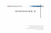 Endnote X - lib.edu.chula.ac.thlib.edu.chula.ac.th/cuappl/pdf/endnote/endnotex_49...โปรแกรม EndNote สามารถใช งานร วมก บโปรแกรมจ