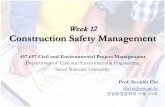 Week 12 Construction Safety Managementocw.snu.ac.kr/sites/default/files/NOTE/10034.pdf · 서울대학교 사범대학 부설초 및 부설여중 교실 증축공사 거푸집 동바리