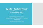 PANEL „EU FONDOVI” · Investicija se odnosi na izgradnju aparthotela s 4* s dodatnim sadržajem (restoran, lounge bar, bazen, sauna, jakuzi, rent a boat, jet ski & bike) s ciljem