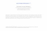 AUTISM SPEAKS - autizam.meautizam.me/100_day_kit_serbian.pdf · Autizam je opšti izraz koji se koristi za opisivanje grupe složenih razvojnih moždanih poremedaja u razvoju poznatih