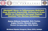 Sayısı/HDL Kolesterol Oranı - Türk Diabet Cemiyetidiabetcemiyeti.org/var/cdn/c/c/oksidatif_stres_ve... · 2016-06-27 · Oksidatif Stres ve İnflamasyon Belirteci Olan Monosit