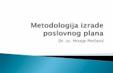 Dr. sc. Hrvoje Perčević - ...Završni korak u sastavljanju poslovnog plana Prikaz planirane financijske situacije poduzeća na kraju planskog razdoblja Sistematizirani i sintetički