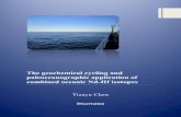 The geochemical cycling and paleoceanographic application ... The geochemical cycling and paleoceanographic