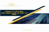 CÔNG TY CỔ PHẦN BẤT ĐỘNG SẢN VÀ ĐẦU TƯ VRCvrc.com.vn/wp-content/uploads/2018/09/VRC_Ho-so... · Công ty Cổ phần Bất động sản và Đầu tư VRC tiền