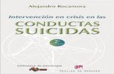 Intervencion en crisis en la conductas suicidas TX · Tengo la certeza de que la lectura de este libro será una inestima-ble ayuda a todos aquellos profesionales que trabajan en